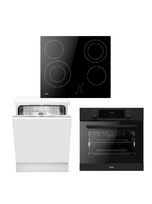 Amica ES37517 FINE + PC6420ZT + Hansa ZIM 634.1 B beépíthető szett
