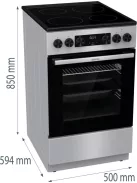 Gorenje GEC5C41SG Elektromos tűzhely