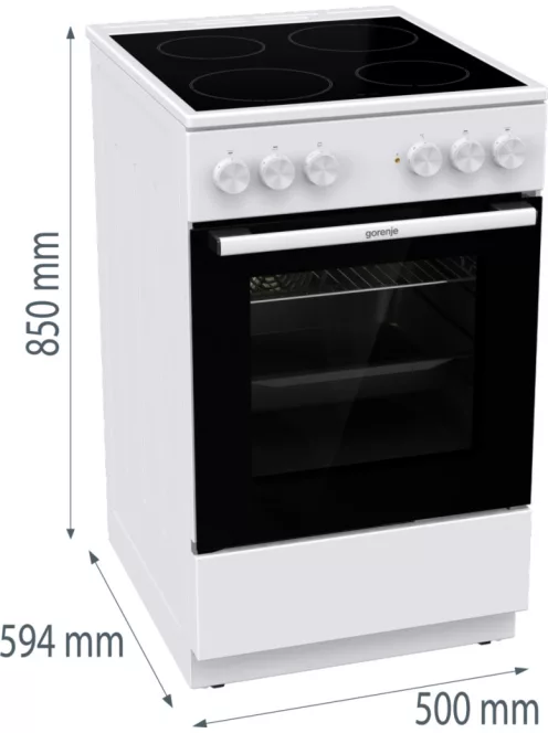 Gorenje GEC5A41WG Elektromos tűzhely