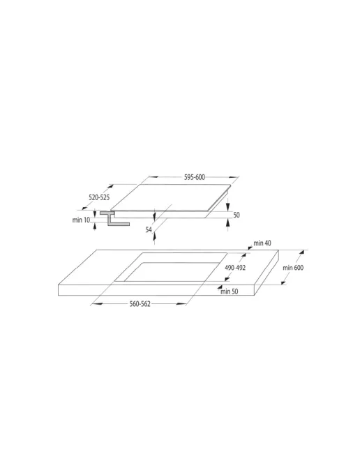 Gorenje GI6433SRWF Indukciós főzőlap