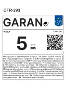 Vivax CFR-293 fagyasztóláda, 5 év garanciával