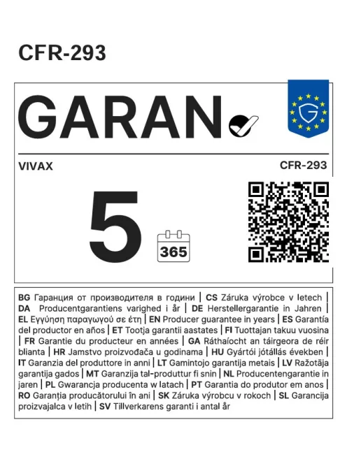 Vivax CFR-293 fagyasztóláda, 5 év garanciával