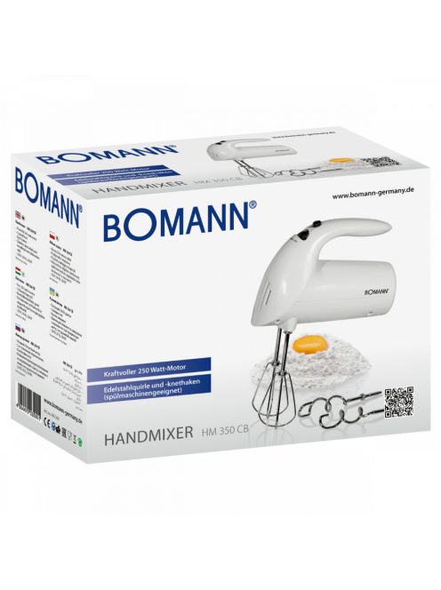 Bomann HM 350 CB fehér kézi mixer