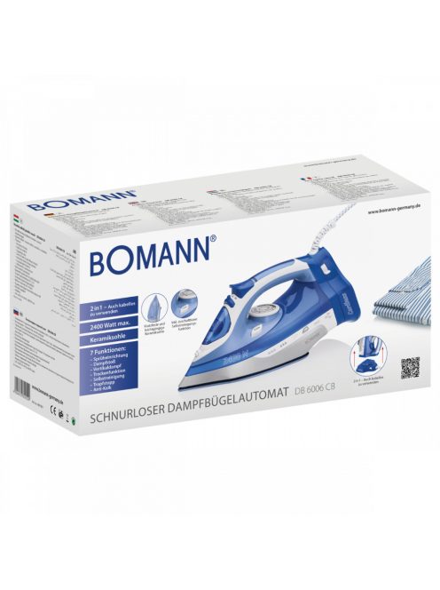 Bomann DB 6006 CB kék gőzvasaló
