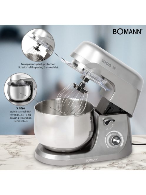 Bomann Km 6009 Cb Titán Konyhai Robotgép