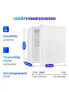 Bomann KB 7346 fehér egyajtós hűtő