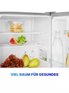 Bomann KB 7346 inox egyajtós hűtő