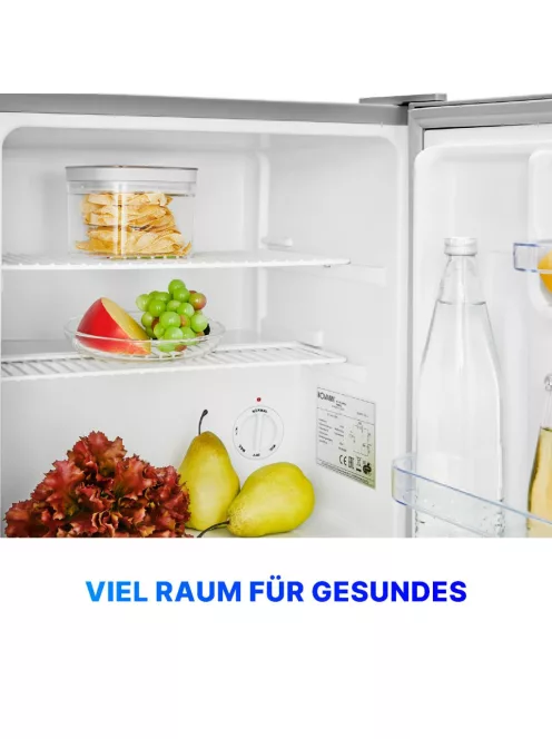 Bomann KB 7346 inox egyajtós hűtő