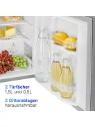 Bomann KB 7346 inox egyajtós hűtő