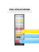 Bomann KSG 7351 fekete italhűtő
