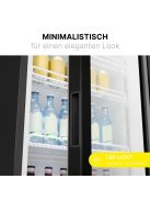 Bomann KSG 7351 fekete italhűtő