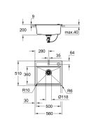 Grohe Mosogatótálca 31651At0