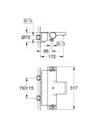 Grohe 34464001 Zuhany Csaptelep