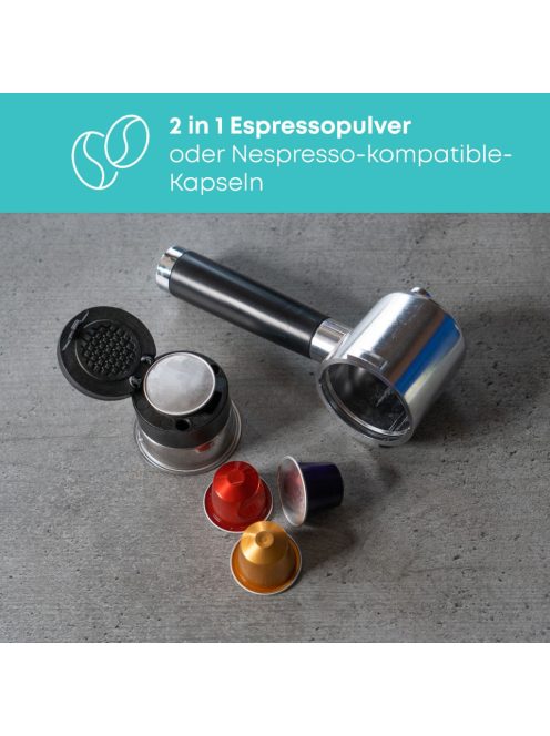 ProfiCook PC-ES/KA 1265 inox kávéfőző