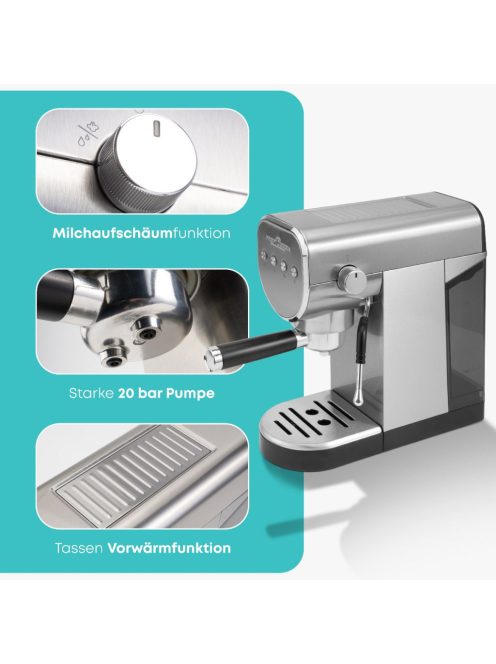 ProfiCook PC-ES/KA 1265 inox kávéfőző