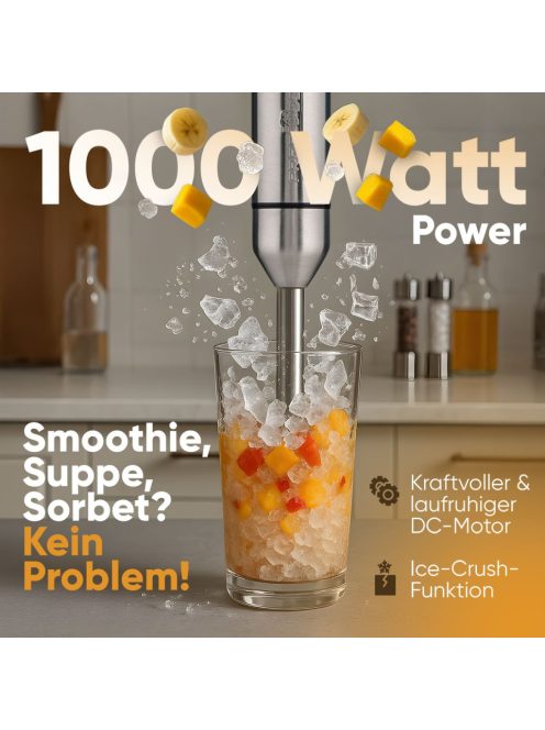 ProfiCook PC-SM 1317 botmixer rozsdamentes acél