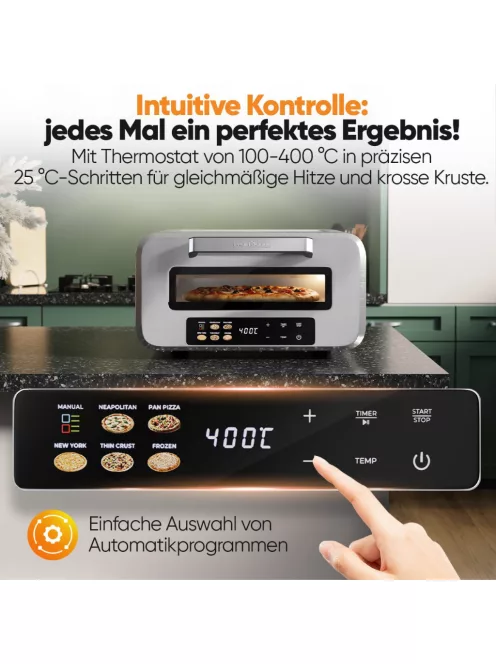 ProfiCook PC-PO 1323 inox pizzasütő