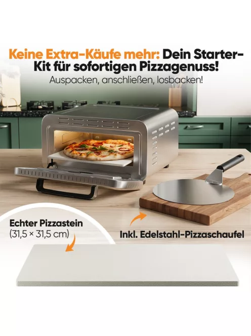 ProfiCook PC-PO 1323 inox pizzasütő