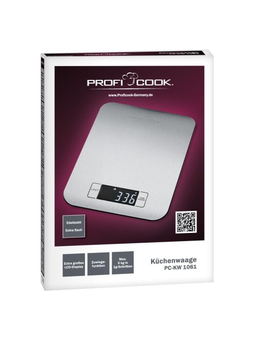 ProfiCook PC-KW 1061  konyhamérleg