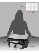 Proficook Pc-Wa 1240 Inox Gofrisütő