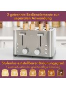 ProfiCook PC-TA 1252 inox kenyérpirító