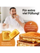 ProfiCook PC-ST 1297 szendvics kenyérpirító rozsdamentes acél