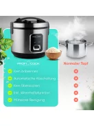 ProfiCook PC-RK 1285 rizsfőző rozsdamentes acél