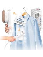 ProfiCare PC-DG 3124 fehér-rózsaszín Gőzölő