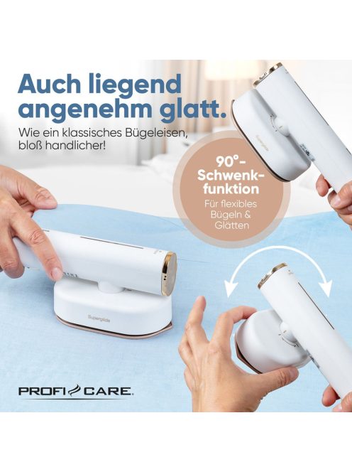 ProfiCare PC-DG 3124 fehér-rózsaszín Gőzölő