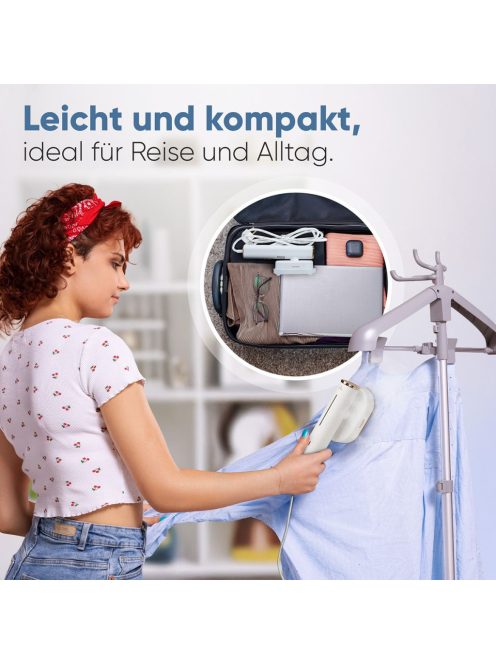 ProfiCare PC-DG 3124 fehér-rózsaszín Gőzölő