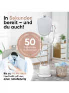 ProfiCare PC-TDC 3128 fehér-rózsaszín gőzölős vasalóállomás