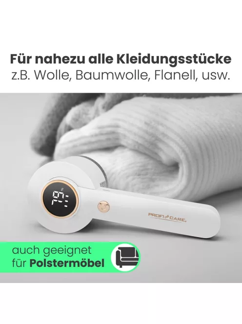 ProfiCare PC-TC 3129 A fehér-rózsaszín textiltisztító