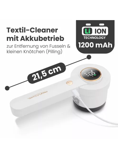 ProfiCare PC-TC 3129 A fehér-rózsaszín textiltisztító