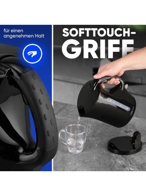 Clatronic WK 3819 fekete vízforraló