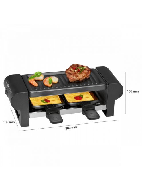 Clatronic Rg 3592 Fekete Grill, Raclette