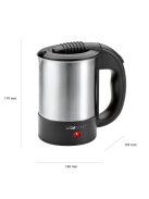 Clatronic Wkr 3624 Inox 0,5L 1000W Utazó Vízforraló