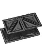 Clatronic St/Wa 3670 Fekete-Inox 3 In 1 Szendvics Sütő Szett