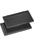 Clatronic St/Wa 3670 Fekete-Inox 3 In 1 Szendvics Sütő Szett