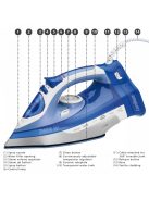 Clatronic Db 3706 Blau Kék Vasaló