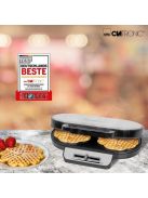 Clatronic Wa 3745 Fekete-Inox Gofrisütő