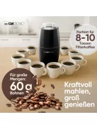 Clatronic KSW 3806 fekete elektromos kávédaráló