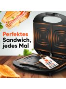 Clatronic ST 3814 fekete szendvicssütő
