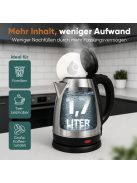 Clatronic WKS 3830 vízforraló rozsdamentes acél