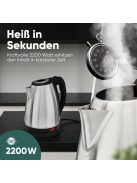 Clatronic WKS 3830 vízforraló rozsdamentes acél