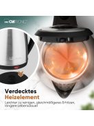 Clatronic WKS 3830 vízforraló rozsdamentes acél