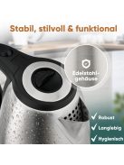 Clatronic WKS 3830 vízforraló rozsdamentes acél