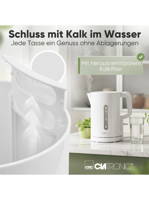 Clatronic WK 3835 fehér vízforraló