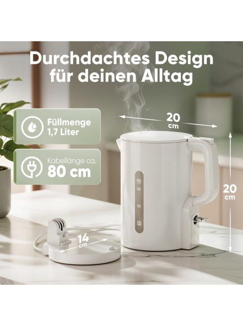 Clatronic WK 3835 fehér vízforraló