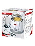 Clatronic Ffr 2916 Fehér 1L 900W Olajsütő/Fondue Készítő