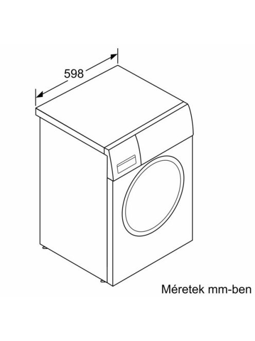Bosch WAN28291BY elöltöltős mosógép